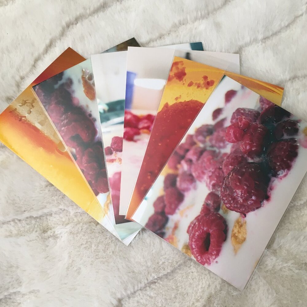 Set of 6 Original 'Breakfast Club' Photographs Macro Art